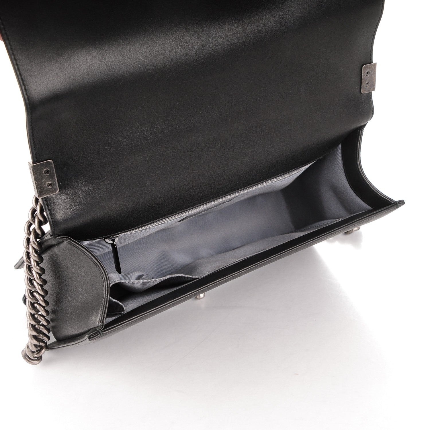 Chanel Calfskin Quilted New Medium Boy Flap Black 5 of 7