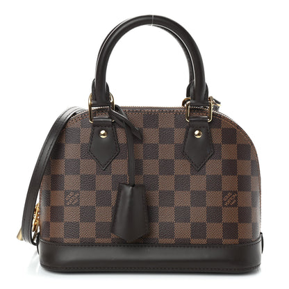 Louis Vuitton Damier Ebene Alma BB 1 of 9