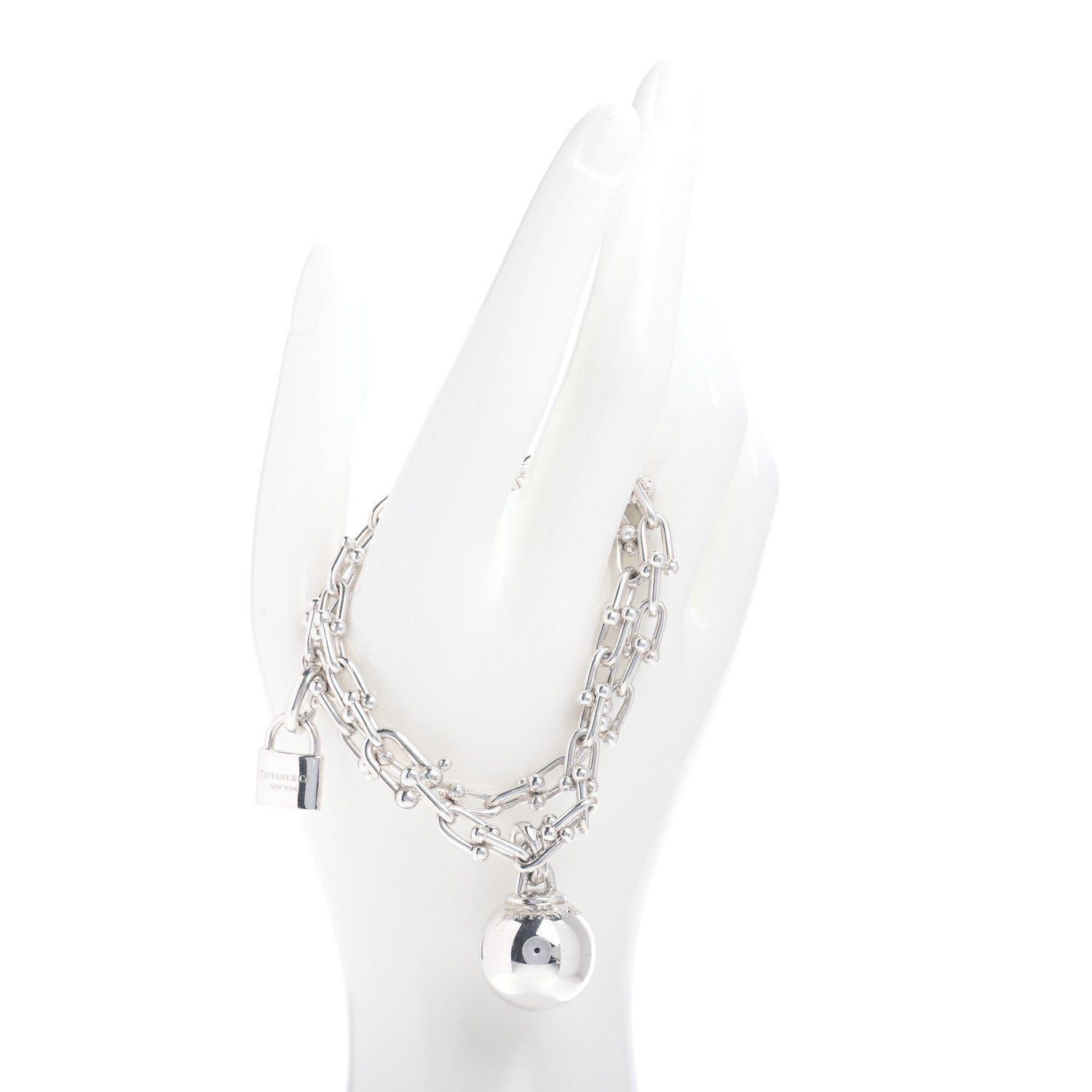 Tiffany Sterling Silver HardWear Wrap Bracelet 2 of 4