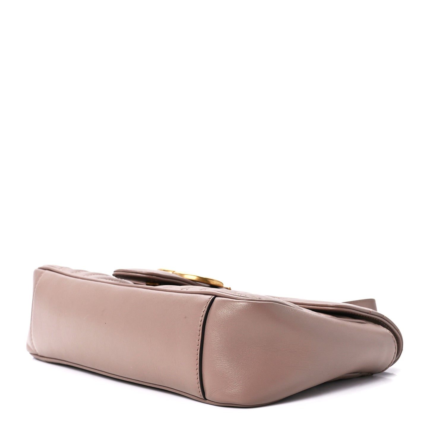 Calfskin Matelasse Small GG Marmont Shoulder Bag Porcelain Rose