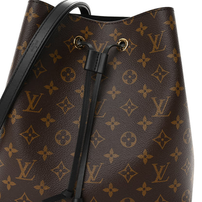 Louis Vuitton Monogram Neonoe MM Black 7 of 9
