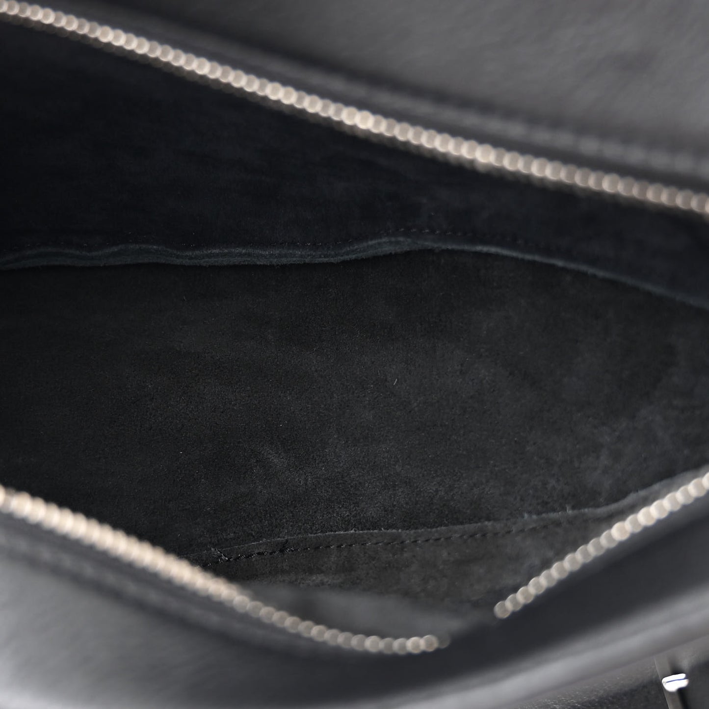 Smooth Calfskin Small Slouchy Banana Bag Black