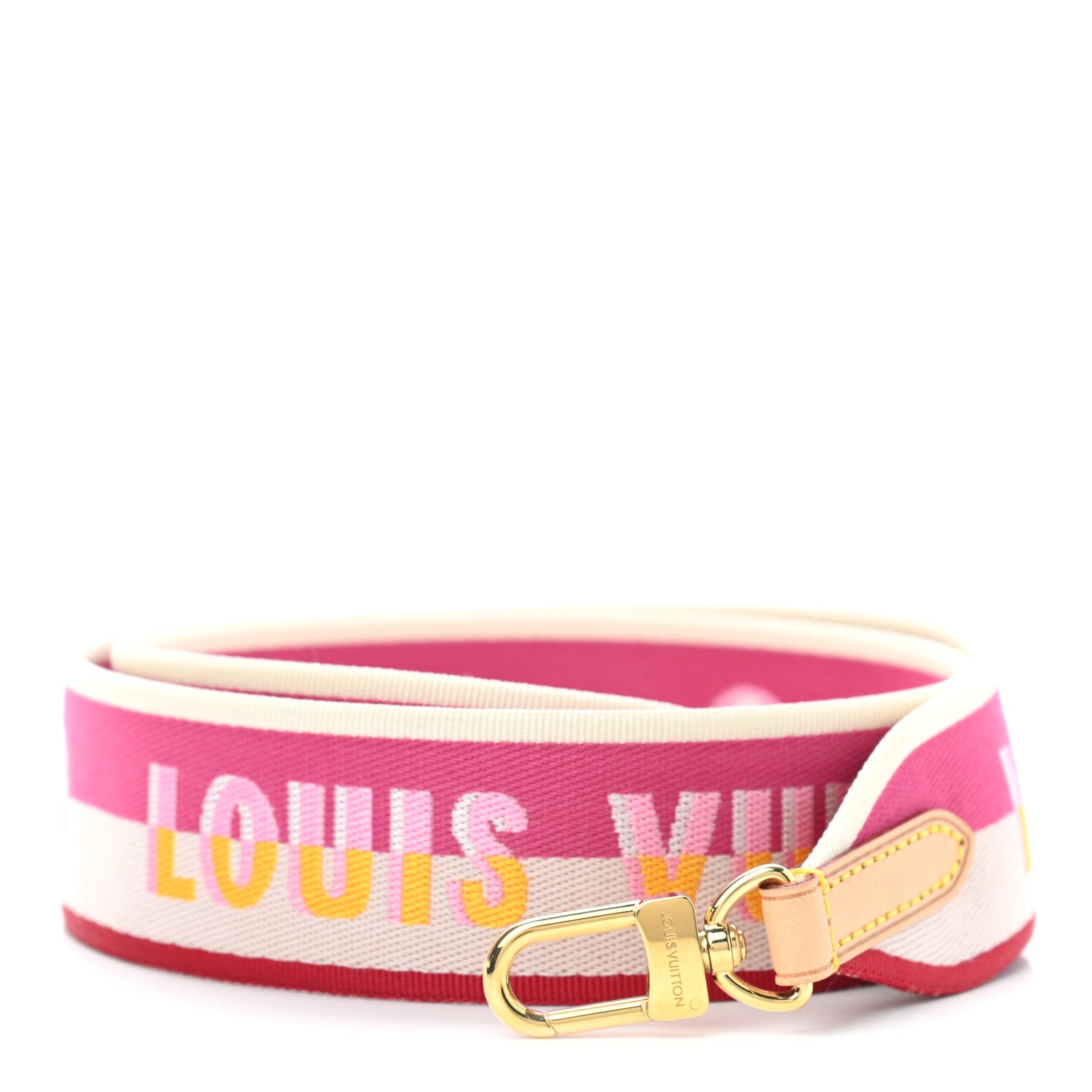 Louis Vuitton Jacquard Speedy Bandouliere 20 Shoulder Strap Fuchsia 1 of 3