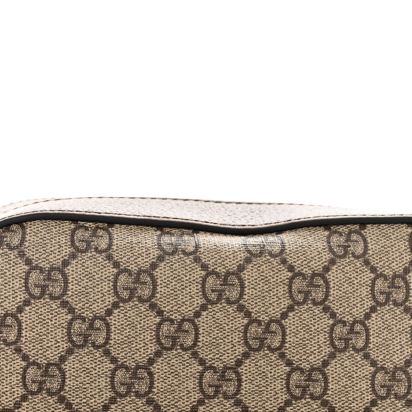 GG Supreme Monogram Web Neo Vintage Shoulder Bag Beige New Acero Crop
