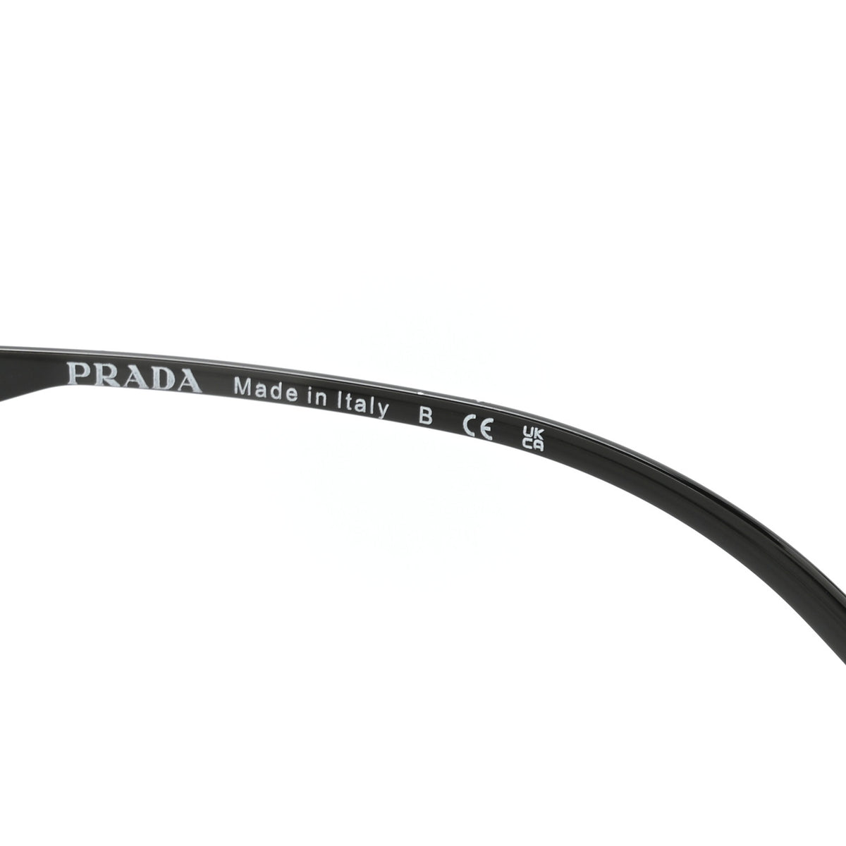 Acetate Sunglasses SPR 14Y Black Slate Gray