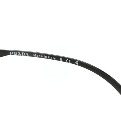 Prada Acetate Sunglasses SPR 14Y Black Slate Gray 7 of 8