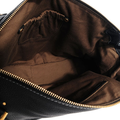 Chloe Calfskin Large Marcie Satchel Black 5 of 9