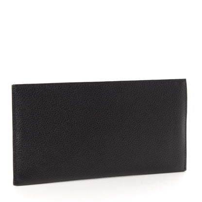 Louis Vuitton Calfskin Felicie Chain Wallet Card Holder Insert Black 3 of 6