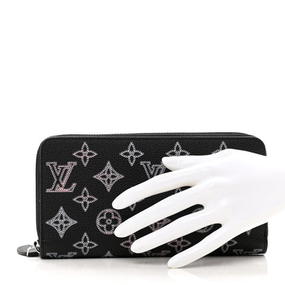 Louis Vuitton Mahina Flight Mode Zippy NM Wallet Black 2 of 7