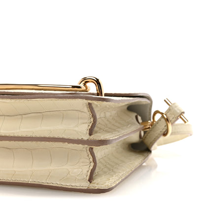 Hermes Matte Alligator Mini Sac Roulis Beton 10 of 11