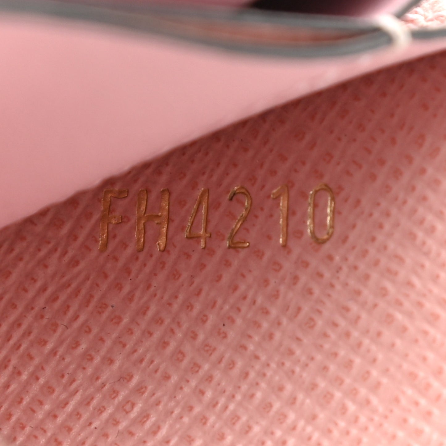 Monogram Gusset Card Holder Rose Ballerine