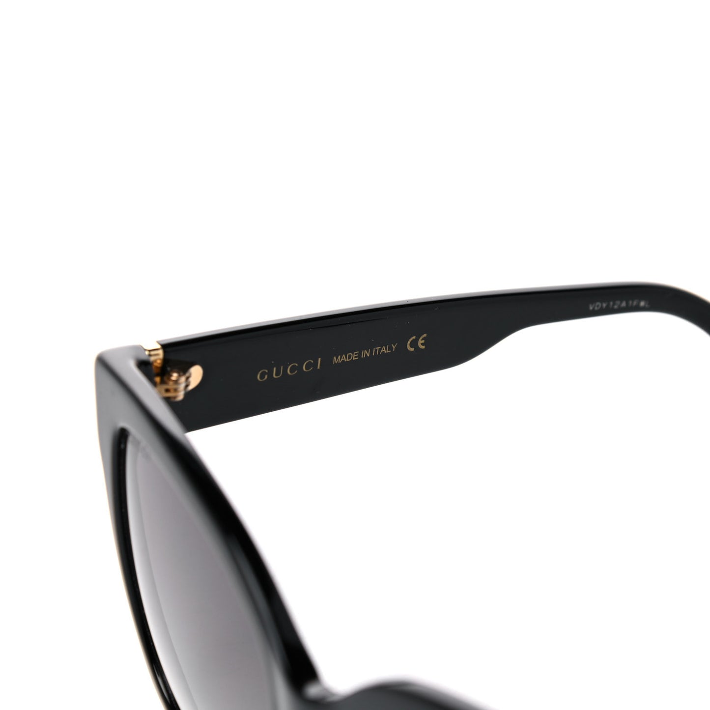 Acetate Square Frame Sunglasses GG0459S Black
