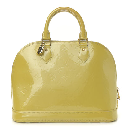Louis Vuitton Vernis Alma PM Citrine 1 of 16