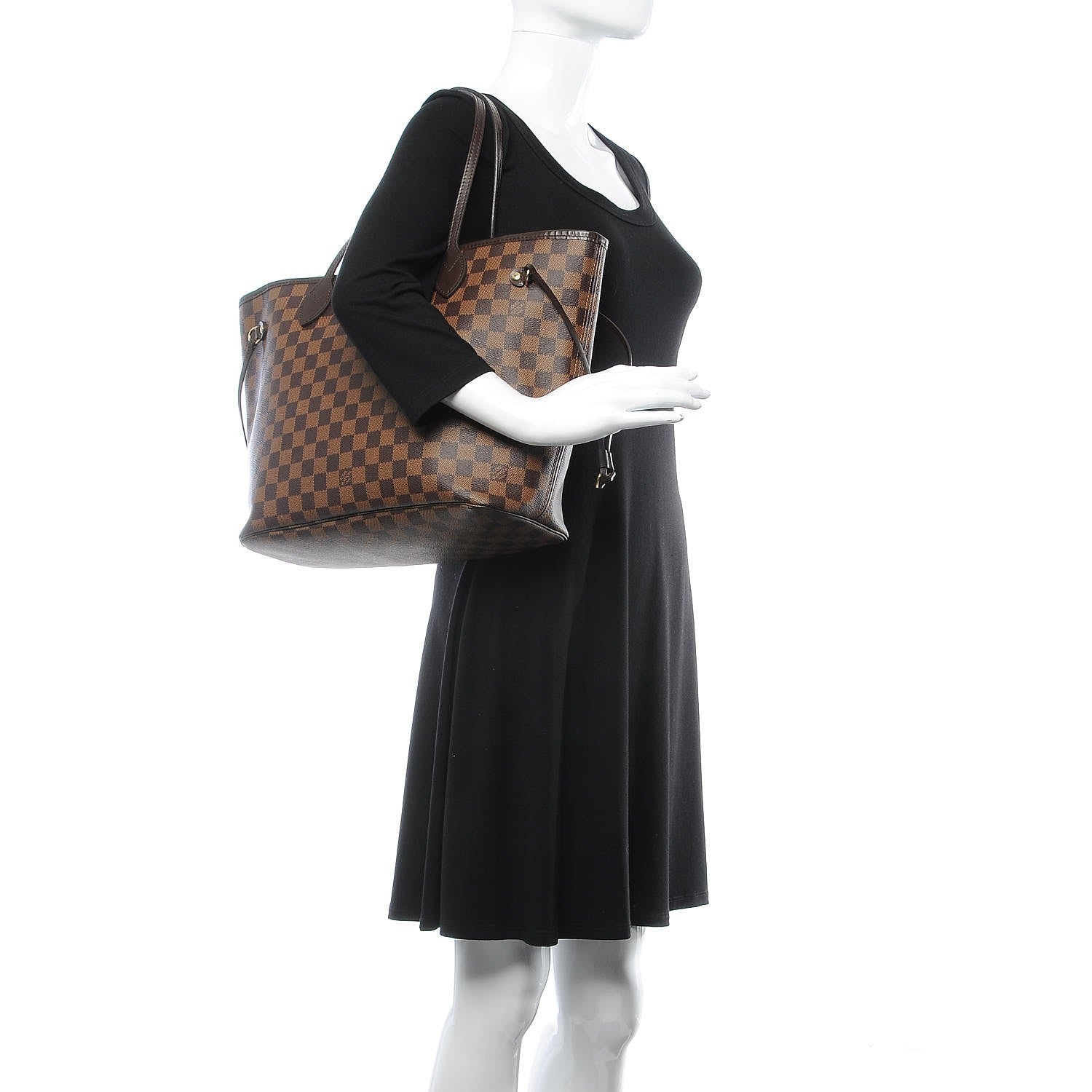 Louis Vuitton Damier Ebene Neo Neverfull MM 2 of 6