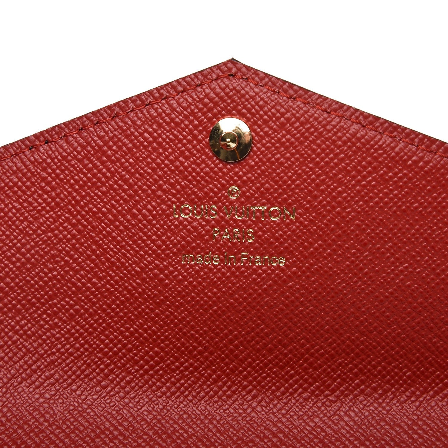 Louis Vuitton Monogram Daily Organizer Envelope Insert Red 5 of 7