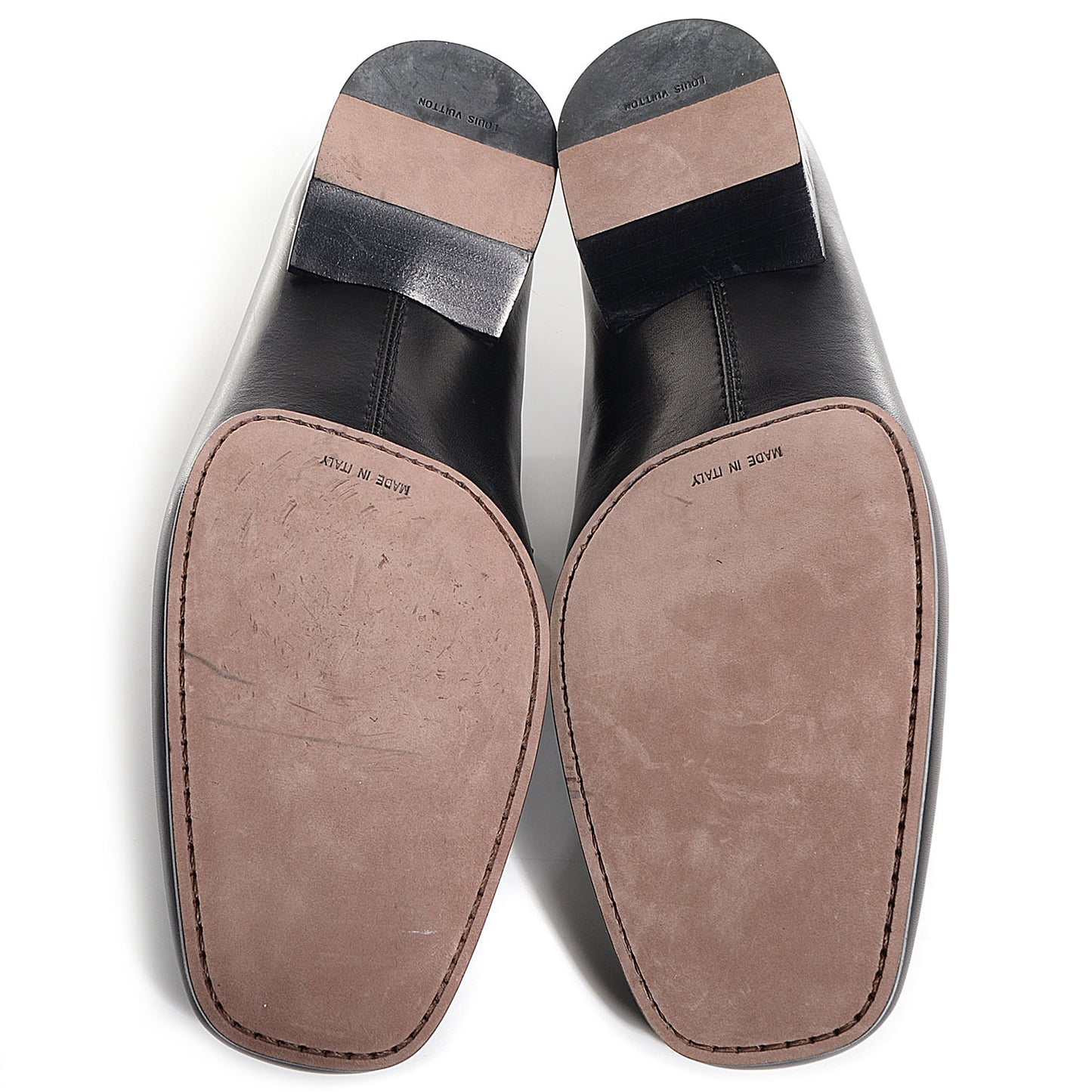 Mens Calfskin Earl Loafer 10 Black