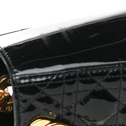 Christian Dior Patent Cannage Medium Lady Dior Black 6 of 6