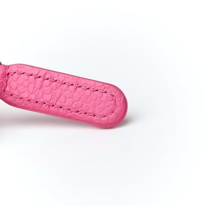 Chanel Caviar Quilted Zip Coin Purse Pink 9 of 10