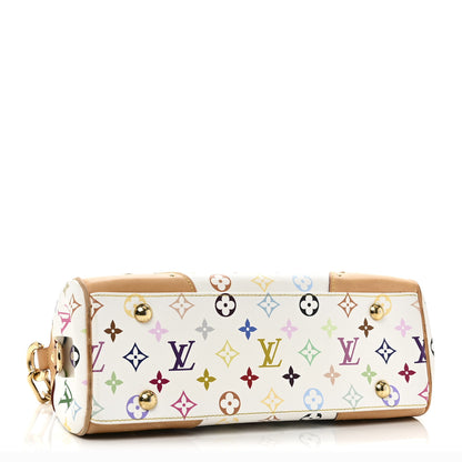 Louis Vuitton Monogram Multicolor Beverly MM White 4 of 9