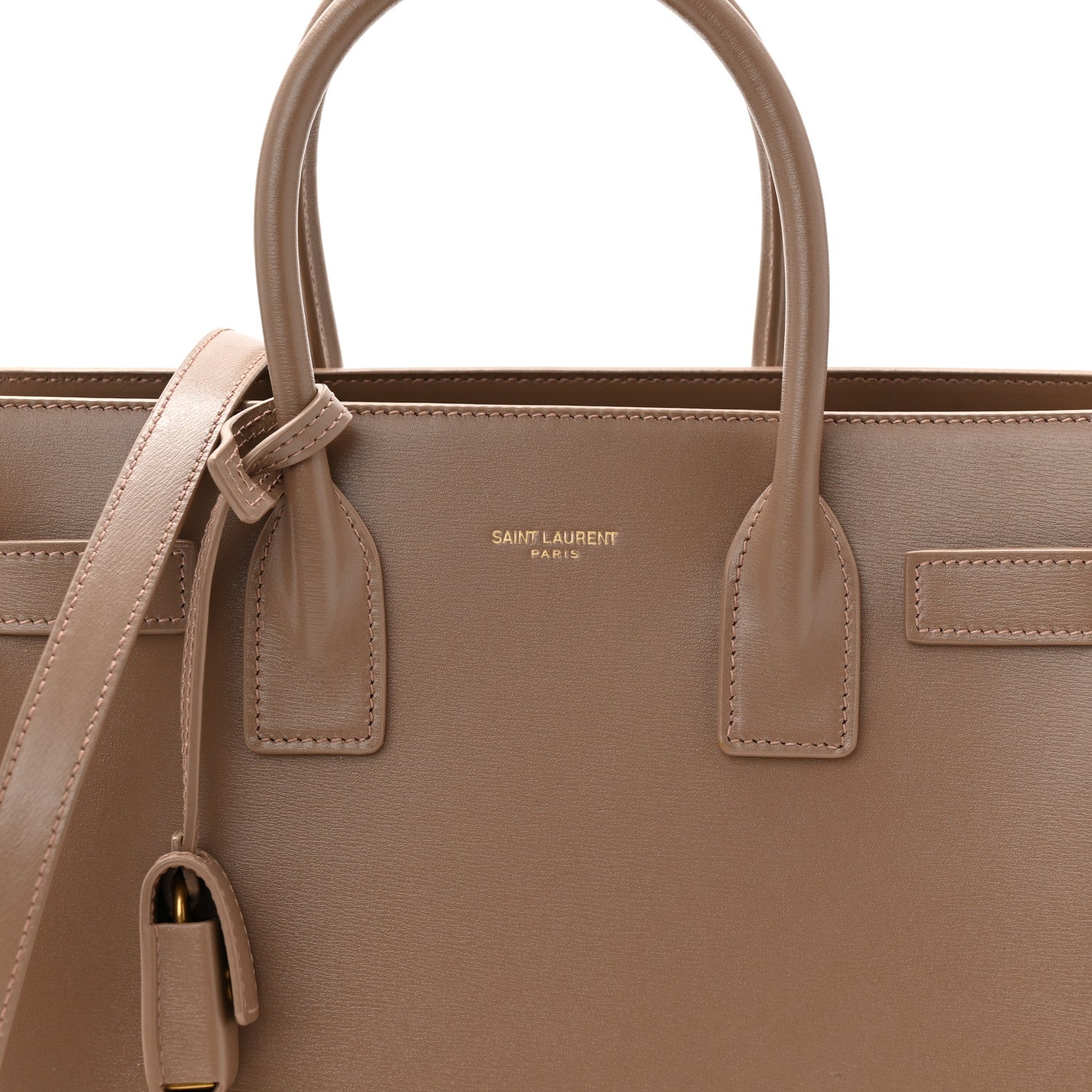 Saint Laurent Calfskin Baby Sac De Jour Dark Cappuccino 9 of 11