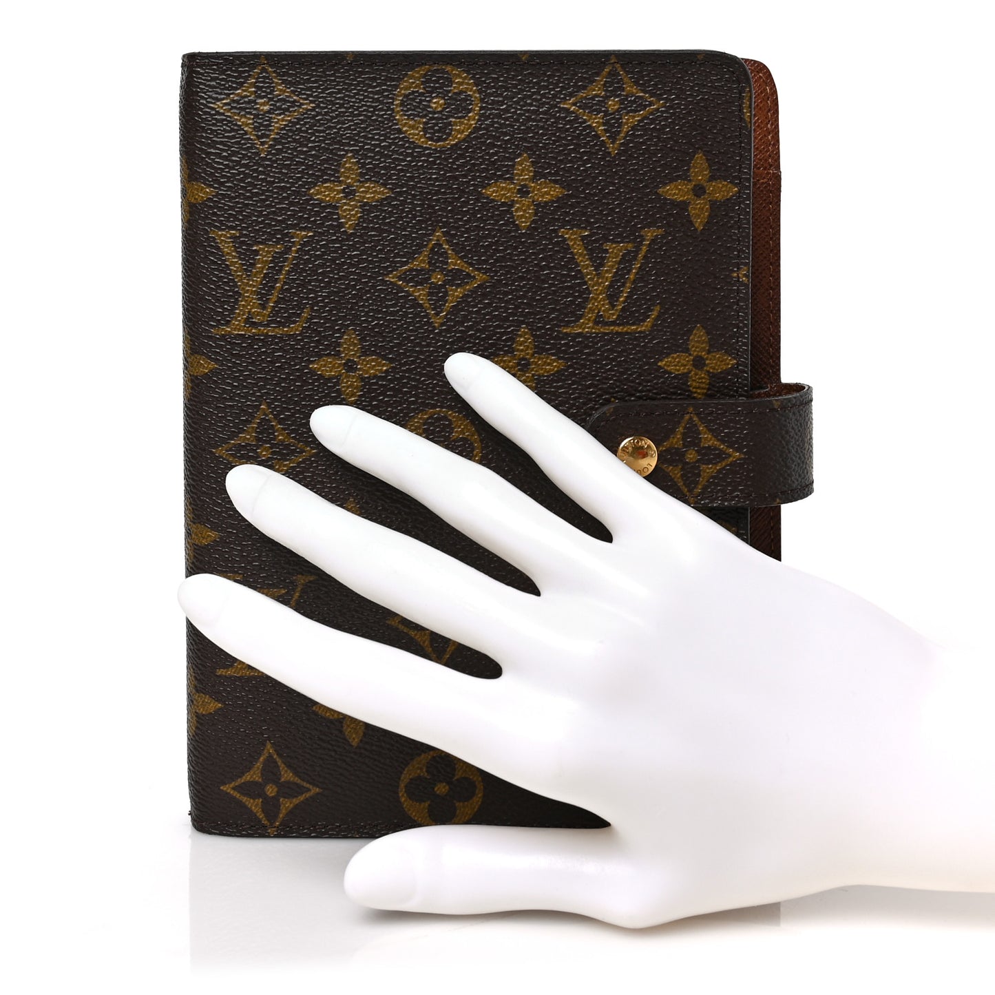 Monogram Medium Ring Agenda Cover