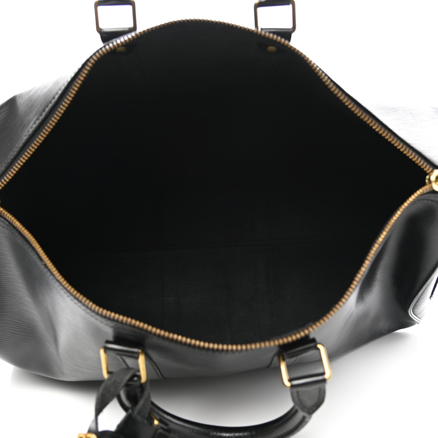 Louis Vuitton Epi Keepall 45 Black 5 of 20