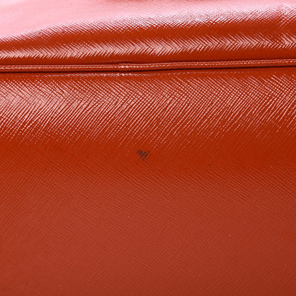 Prada Saffiano Medium Galleria Double Zip Tote Papaya 17 of 26