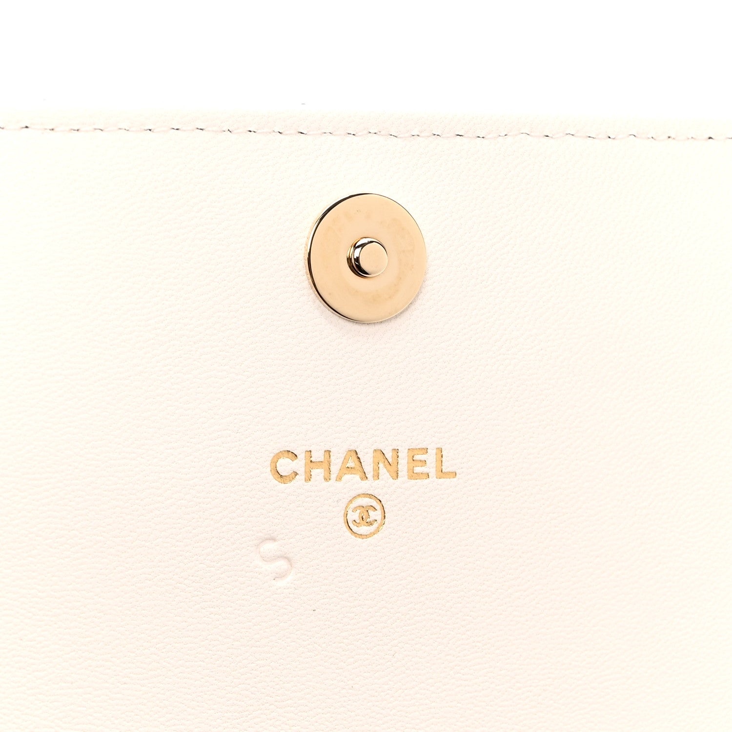 Chanel Lambskin Quilted Book Wallet On Chain WOC Black 6 of 11