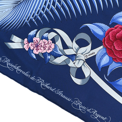 Hermes Silk Fleurs De L'Opera Scarf 90 3 of 4
