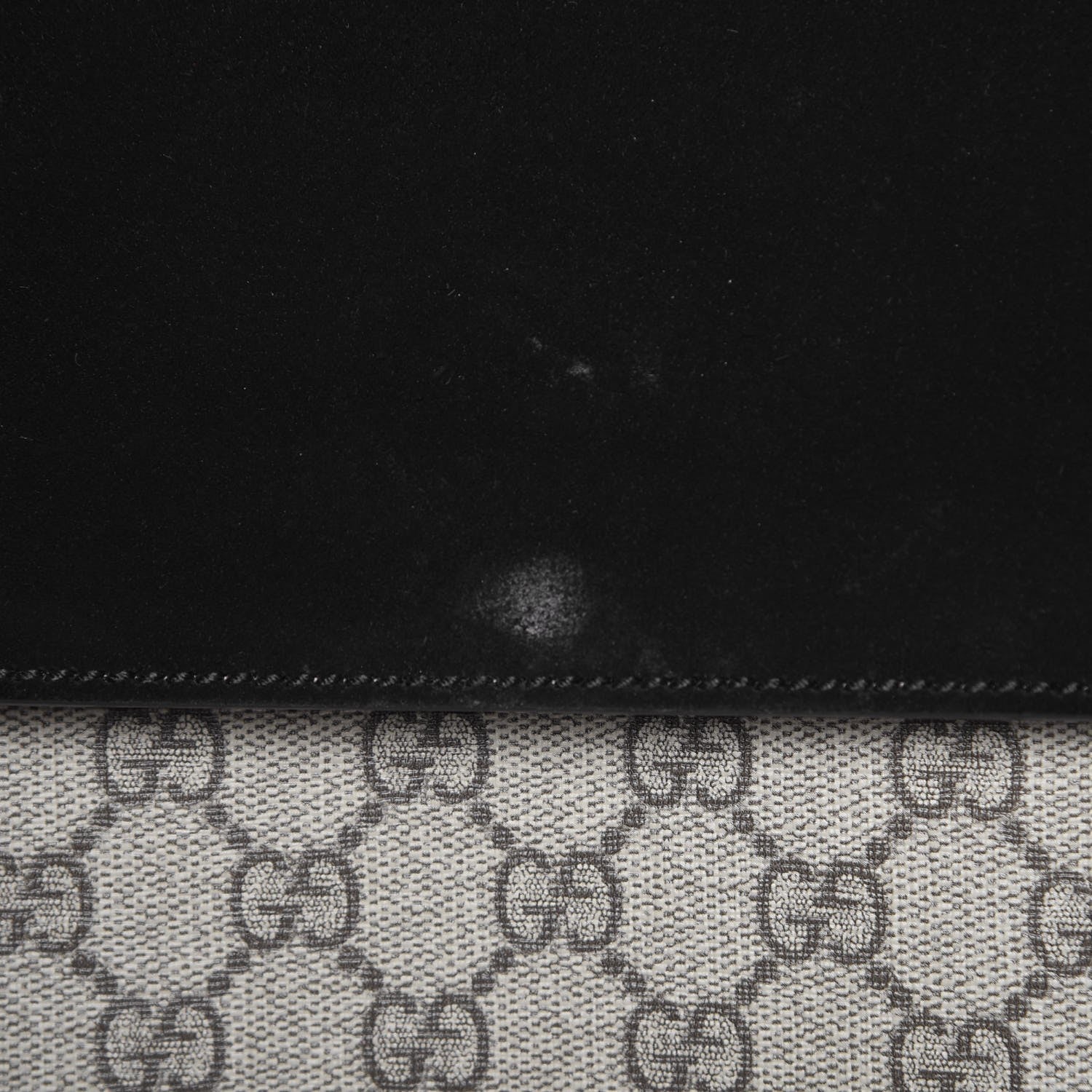 Gucci GG Supreme Monogram Medium Dionysus Shoulder Bag Black 9 of 9