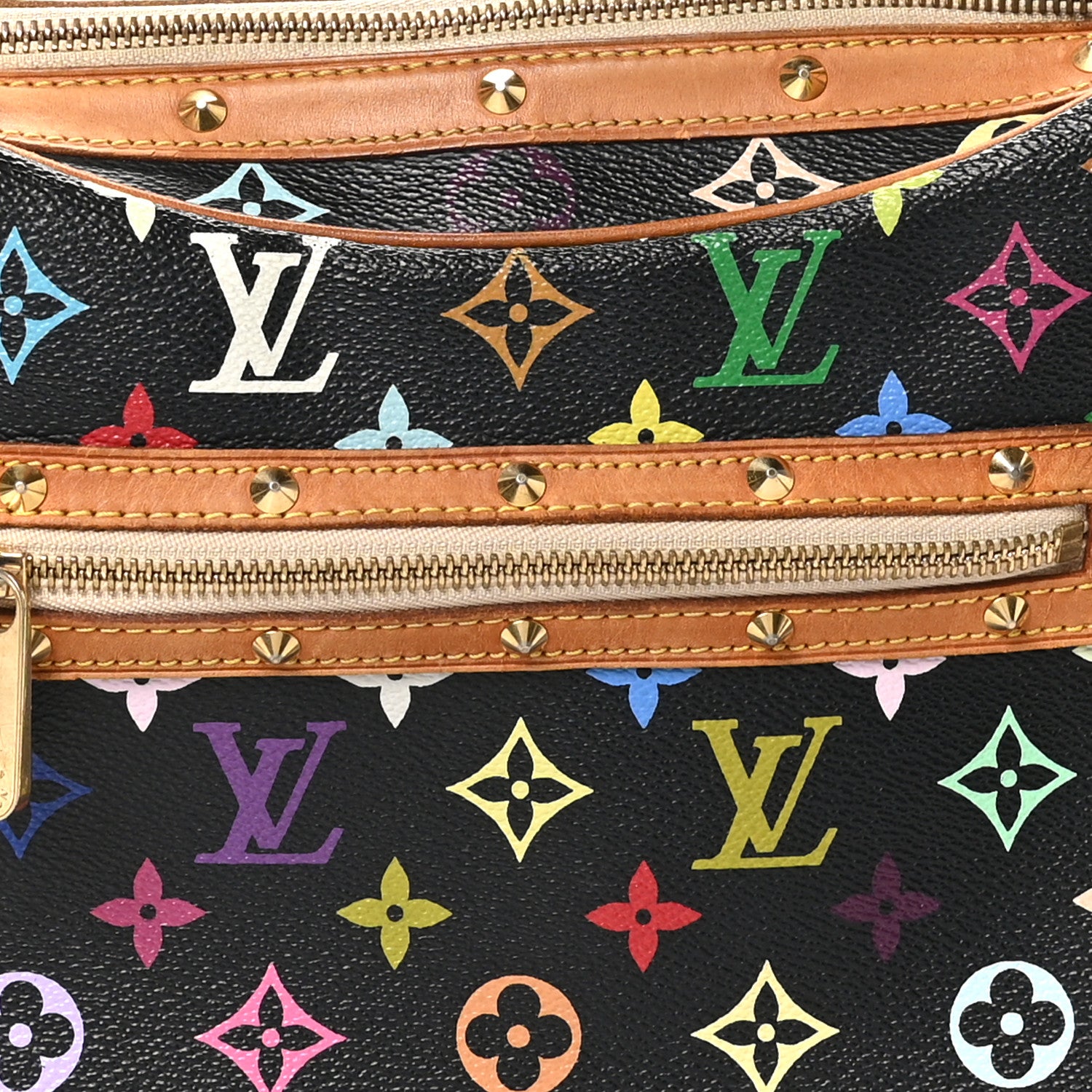 Louis Vuitton Monogram Multicolor Boulogne Black 7 of 11