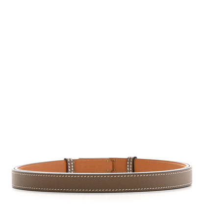 Hermes Epsom Kelly Belt Etoupe 2 of 5