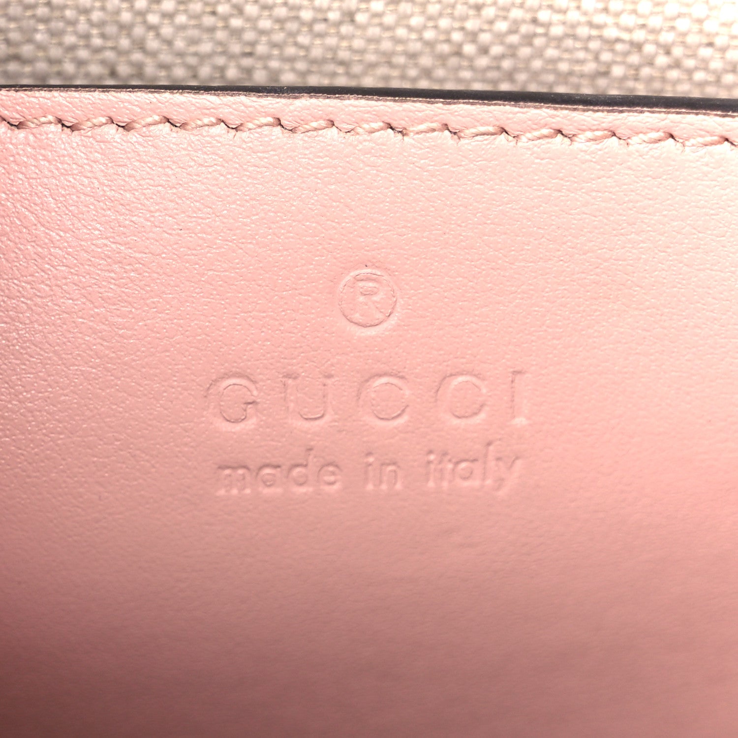 Gucci Calfskin GG Matelasse Small Slim Chain Shoulder Bag Perfect Pink Natural 6 of 11