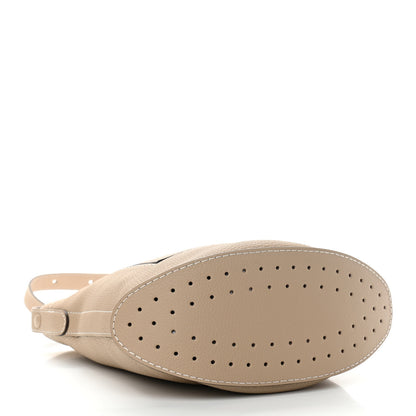 Delvaux Taurillon Pin Daily Surpique Bucket Sand 4 of 11