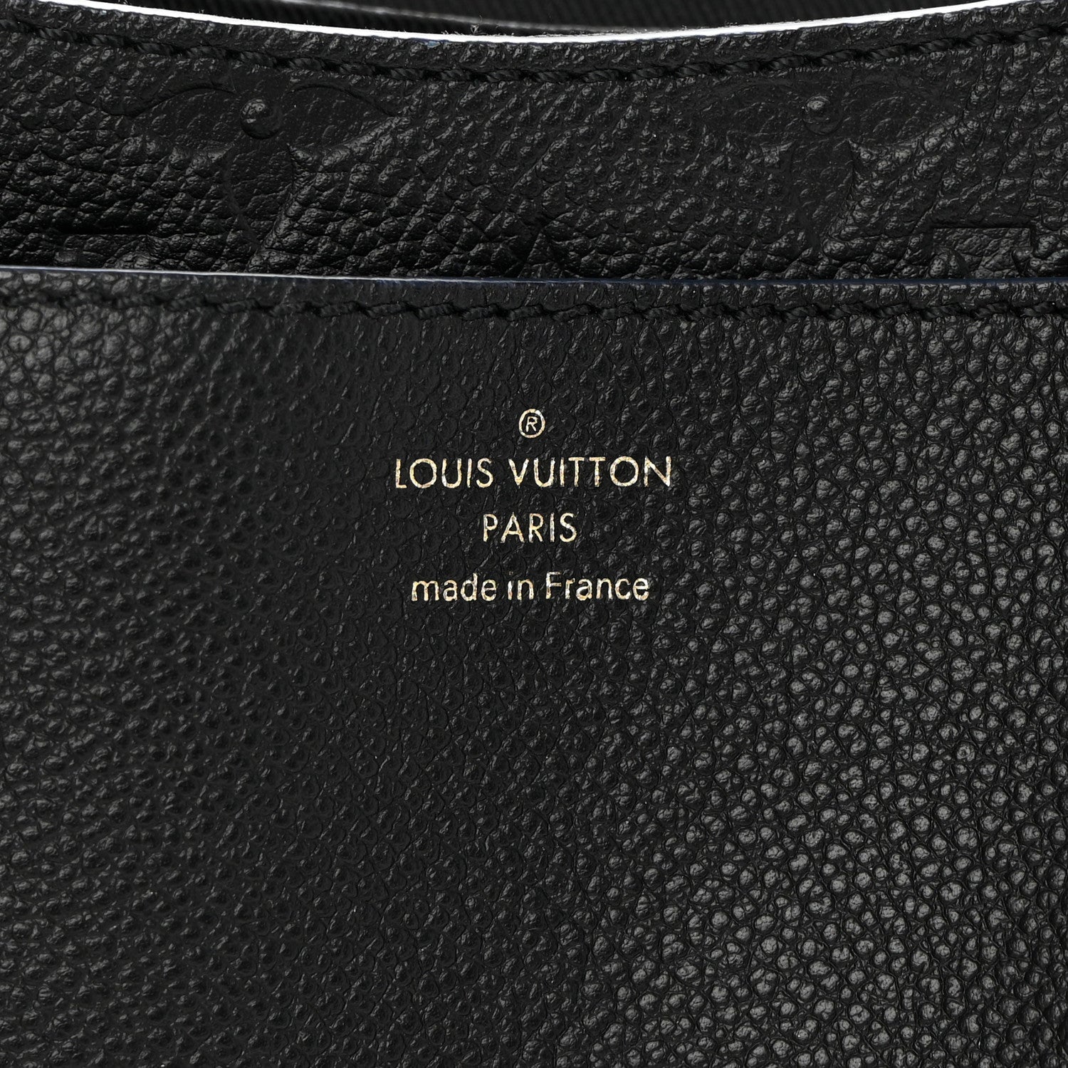 Louis Vuitton Empreinte Blanche MM Black 6 of 11