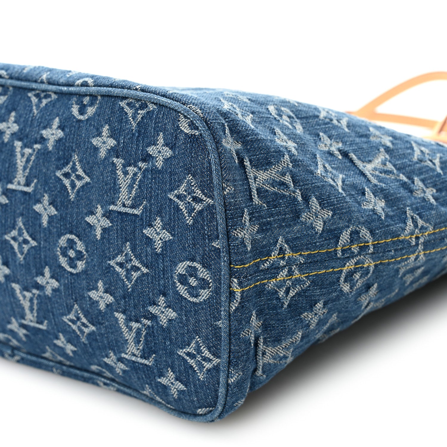 Louis Vuitton Monogram Denim Neo Neverfull MM Blue 1796909