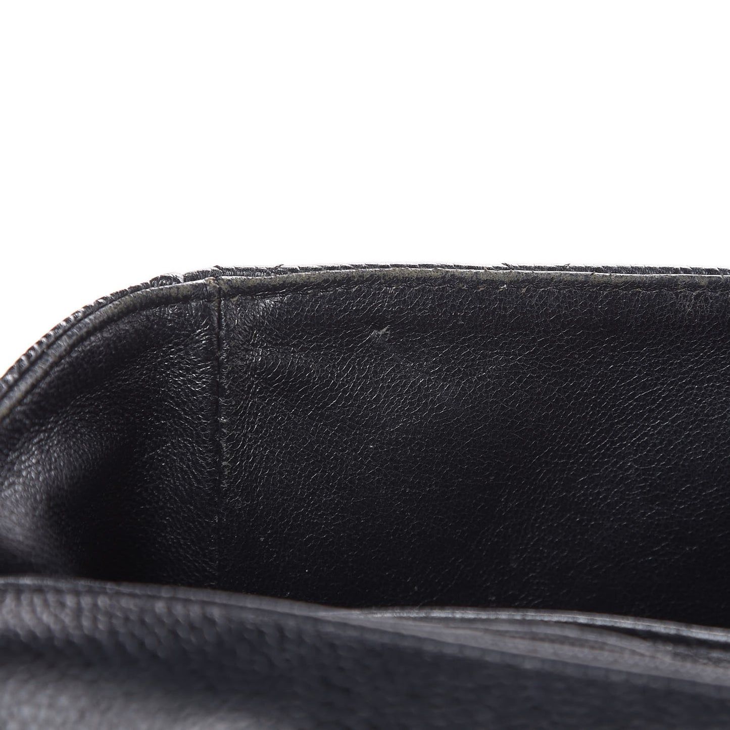 Caviar Quilted Jumbo Single Flap Black
