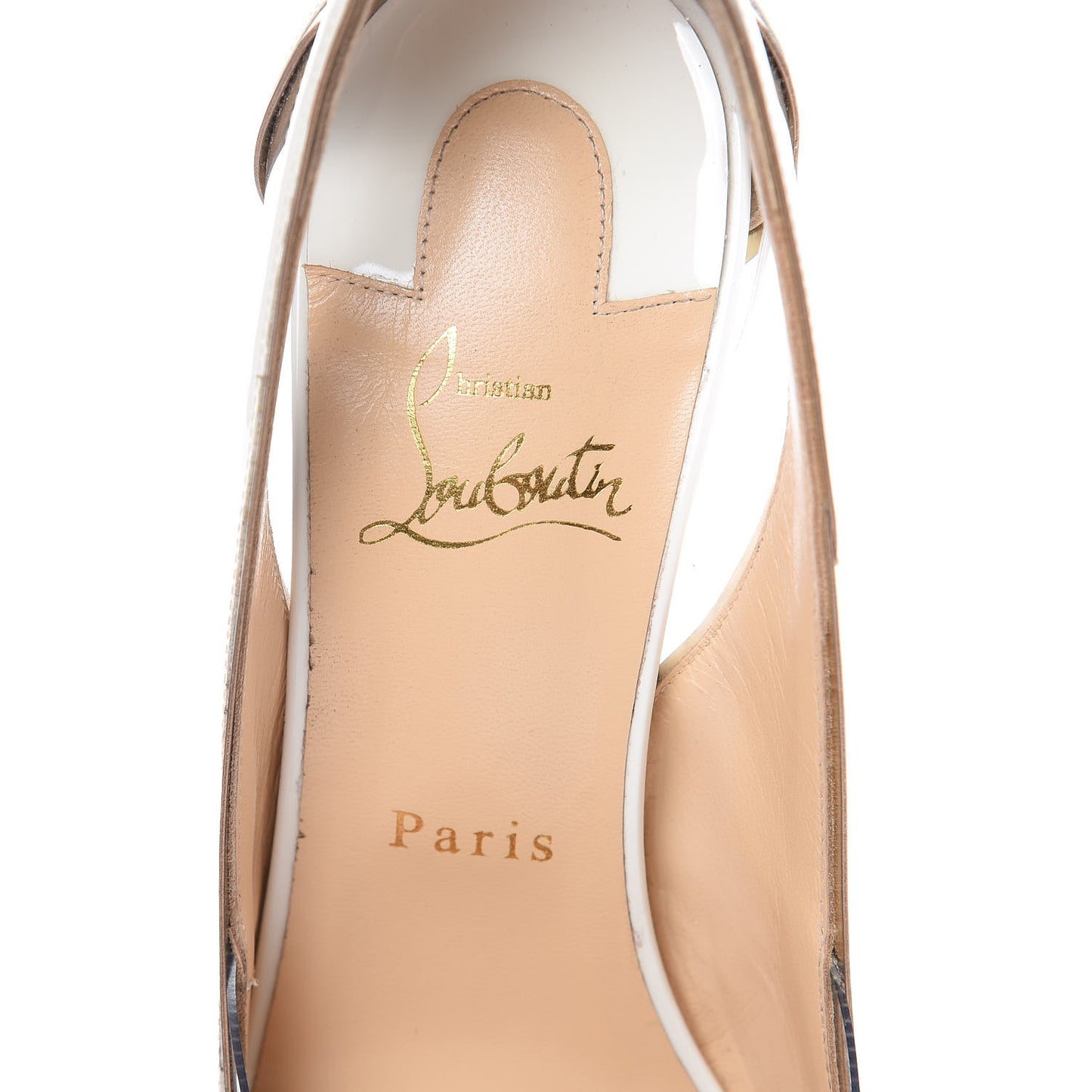 Patent Vinyl Cosmo 554 100 Pumps 39.5 Snow