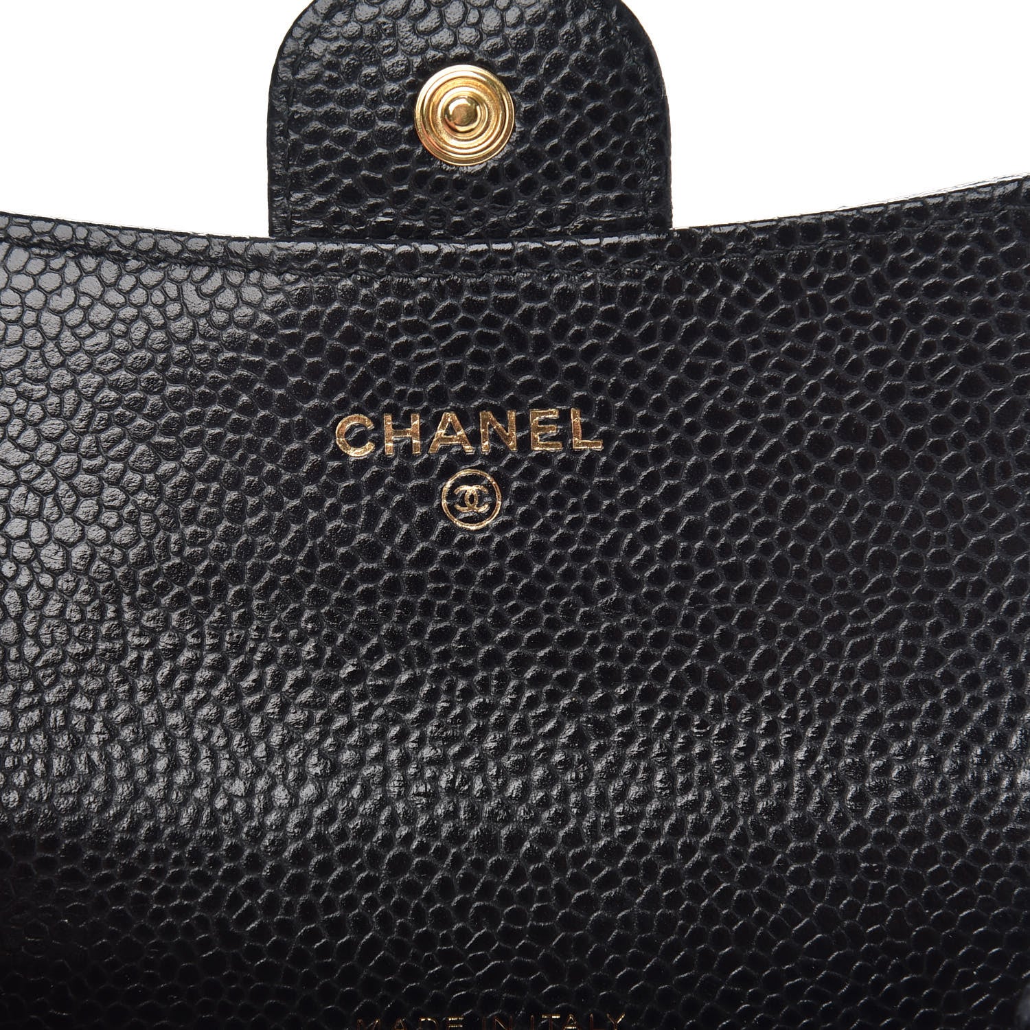 Chanel Caviar Quilted Flap Card Holder Black 6 of 8
