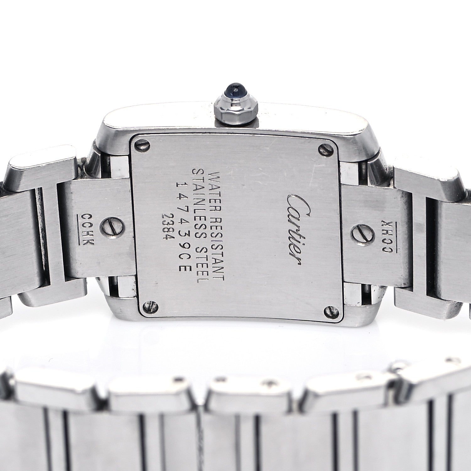 Cartier Stainless Steel 20mm Tank Francaise Quartz Watch 4 of 6