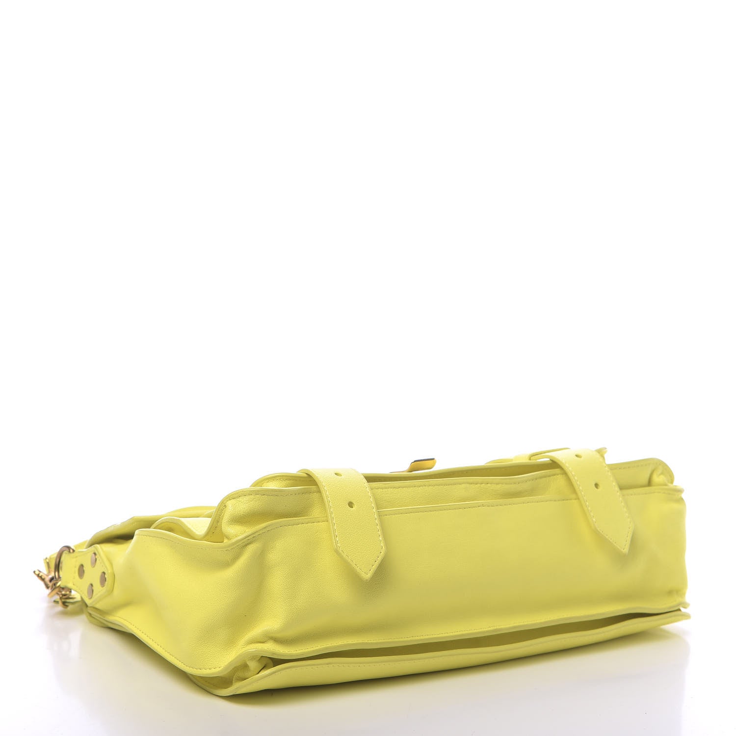 Proenza Schouler Lambskin Medium PS1 Satchel Citron 4 of 10
