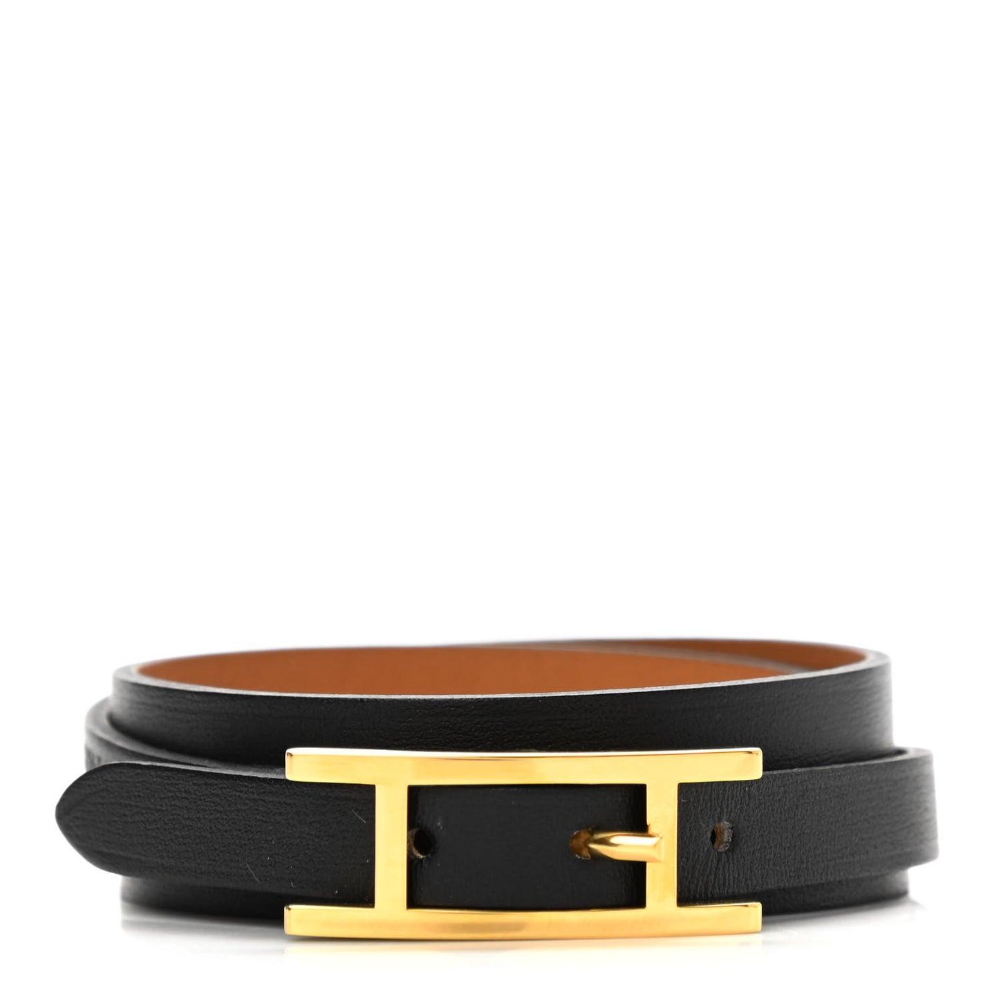 Chamonix Hapi 3MM Triple Tour Wrap Bracelet M Black