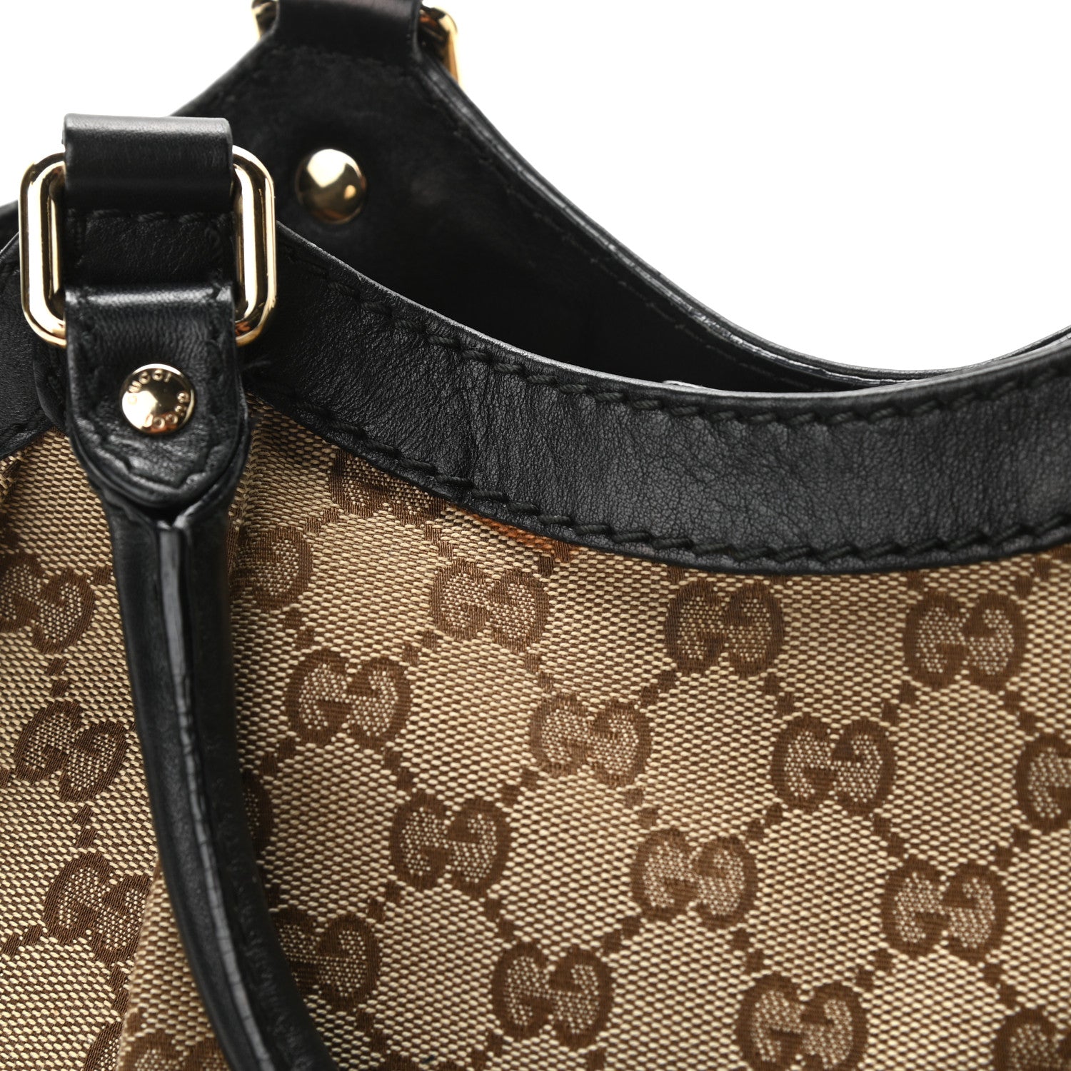 Gucci Monogram Medium Sukey Tote Dark Brown 14 of 16