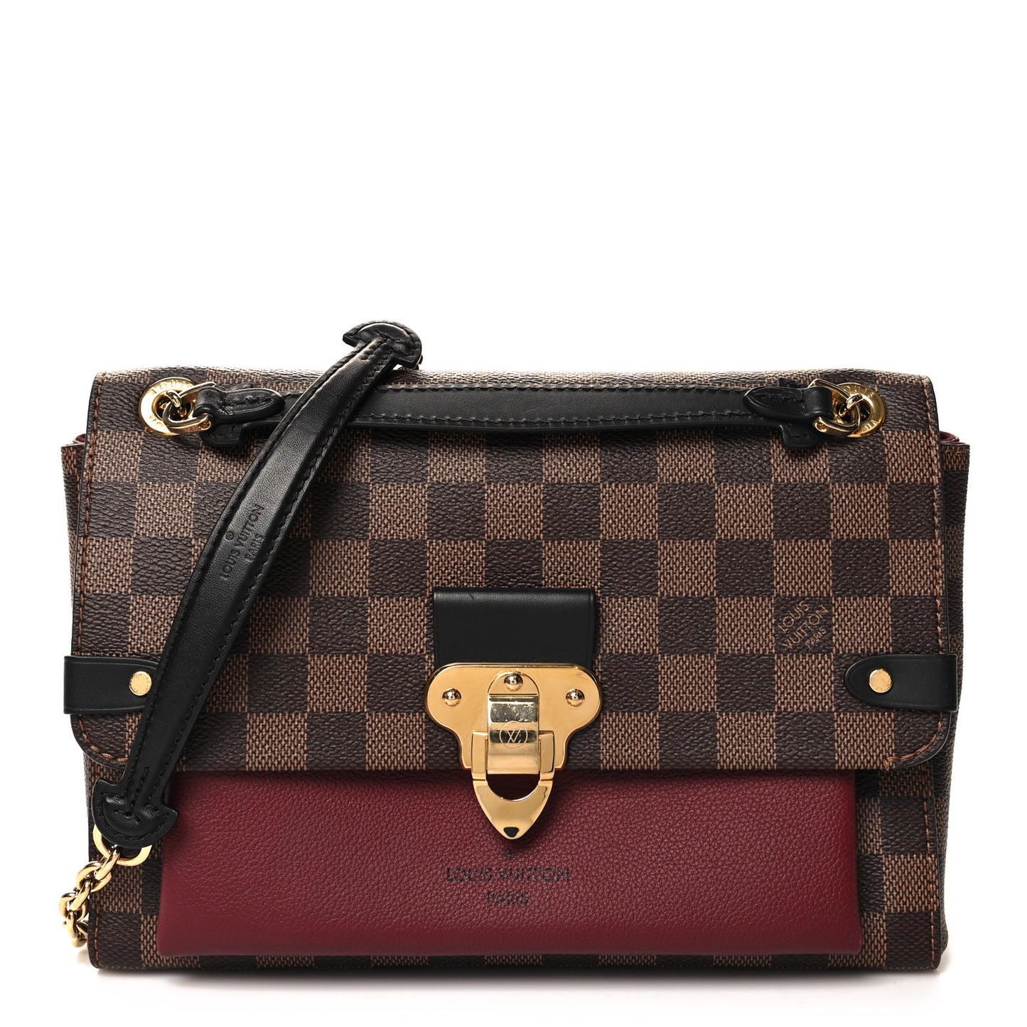 Damier Ebene Vavin PM Bordeaux