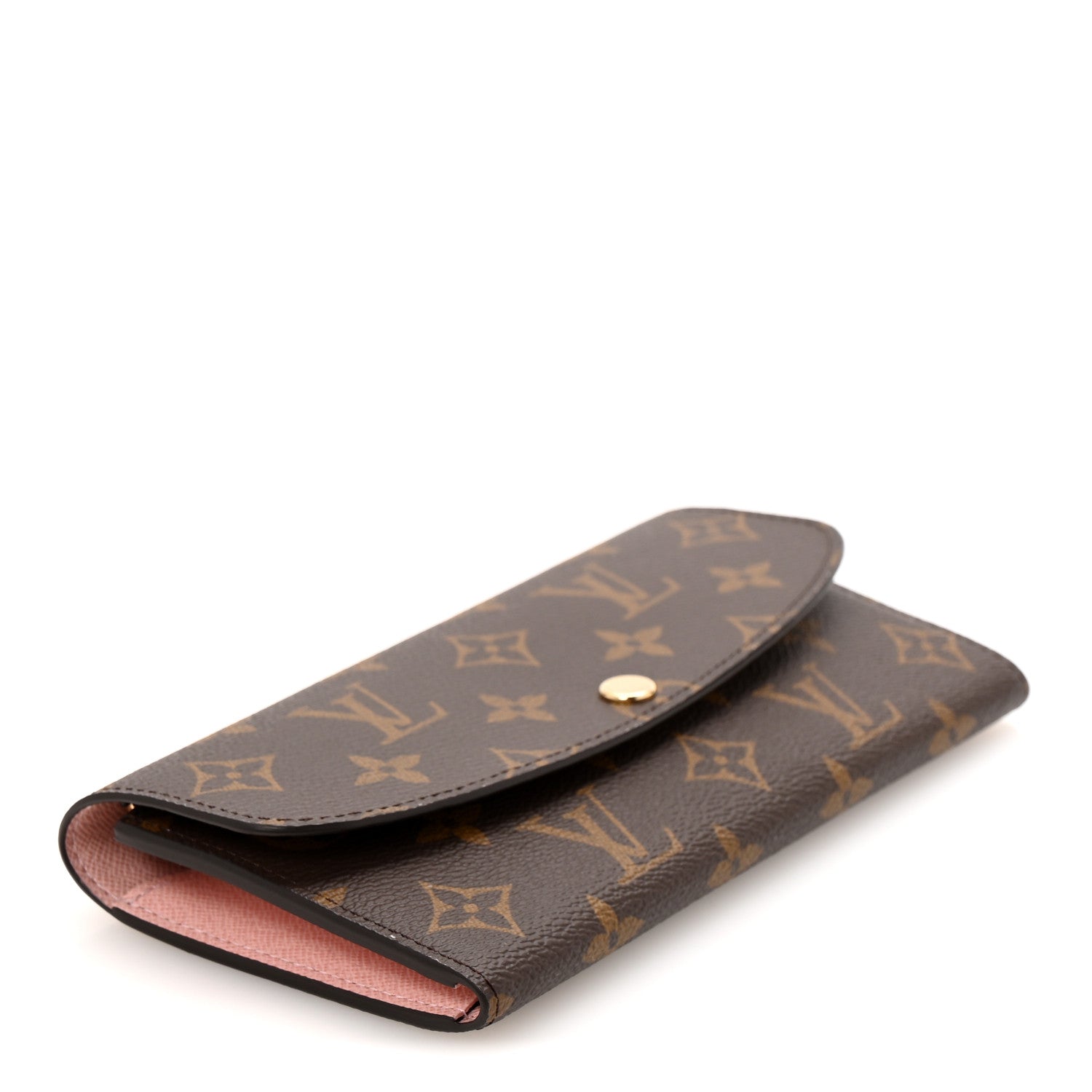Louis Vuitton Monogram Emilie Wallet Rose Ballerine 4 of 7