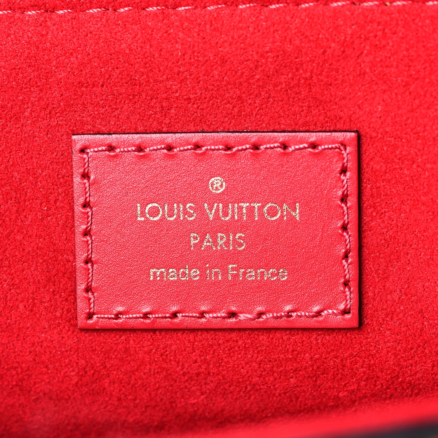 Louis Vuitton Damier Ebene Beaubourg MM Scarlet 6 of 7