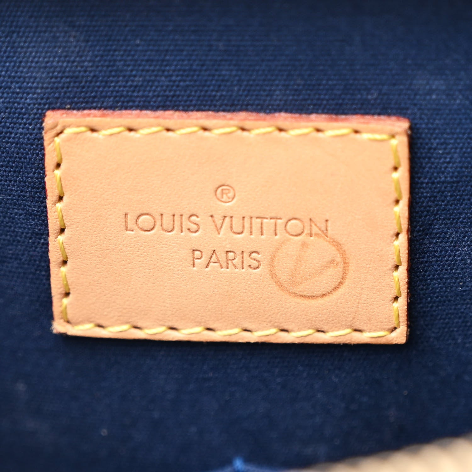 Louis Vuitton Vernis Alma PM Grand Blue 6 of 11
