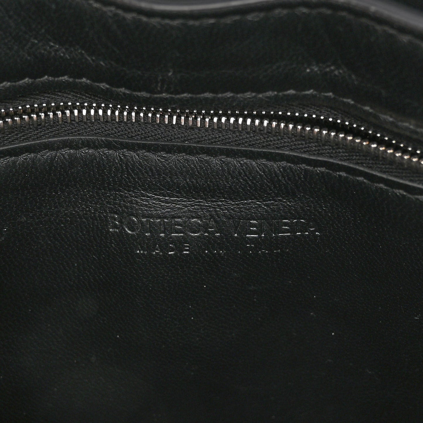 Nappa Maxi Intreccio Padded Cassette Crossbody Bag Black