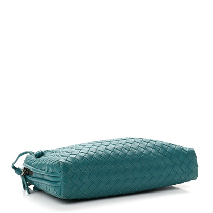 Bottega Veneta Nappa Intrecciato Nodini Crossbody Messenger Mallard 4 of 11