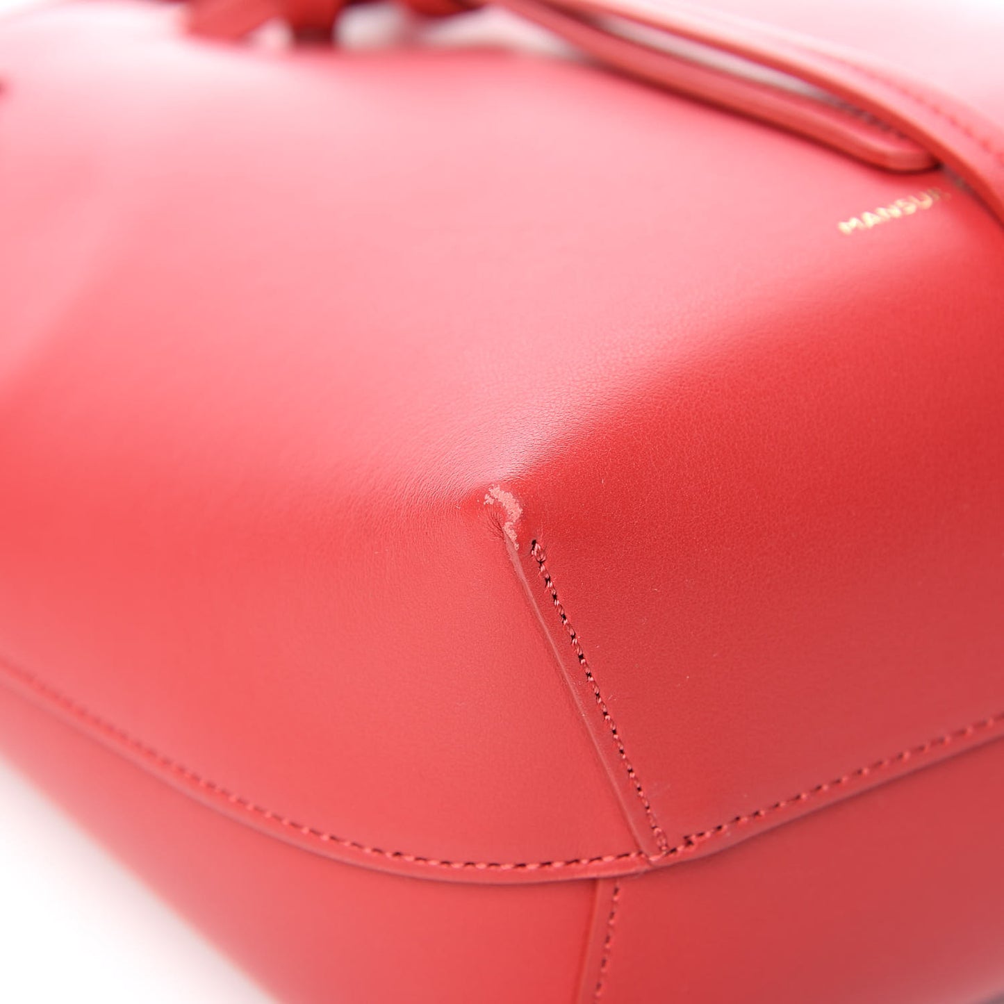 Calfskin Mini Mini Bucket Bag Flamma